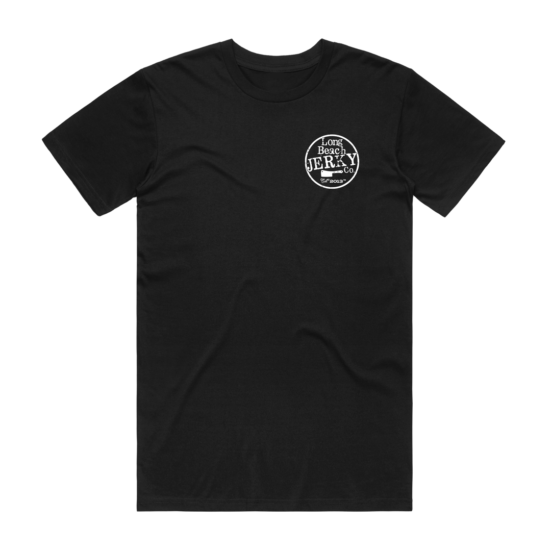 Logo S/S Tee - Black – Long Beach Jerky Co